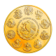 1 oz (31.10 g) Silbermünze farbig  Libertad - Grim Reaper Sombrero, Mexiko 2024 (partially gold plated)