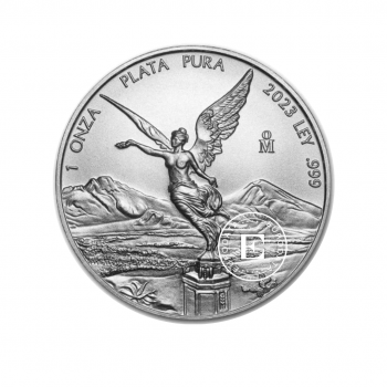 1 oz (31.10 g) silver coin Libertad, Mexique 2023