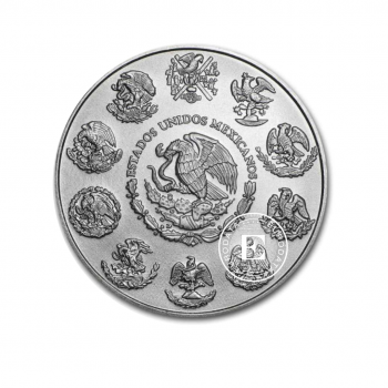 1 oz (31.10 g) Silbermünze Libertad, Mexiko 2023