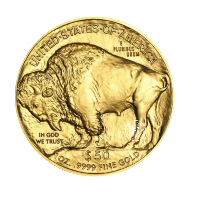 1 oz (31.10 g) srebrna moneta Buffalo, USA 2023
