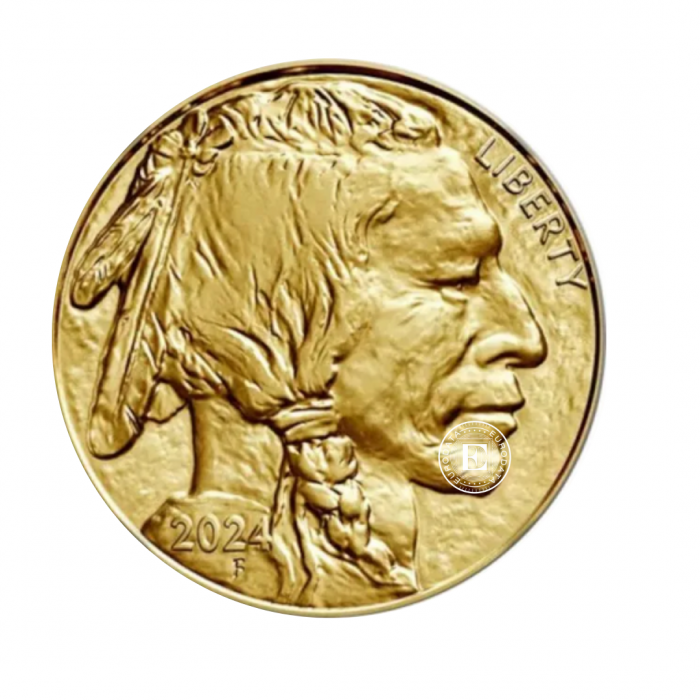 1 oz (31.10 g) gold coin Buffalo, USA 2024