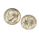 10 centų (2.5 g) sidabrinė moneta USA Dime, JAV (atsitiktiniai metai)
