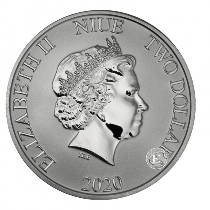 1 oz (31.10 g) sidabrinė moneta Disney - Liūtas karalius, Niujė 2020