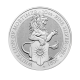 10 oz (311 g)  silver coin Queens Beasts - White lion, Great Britain 2021