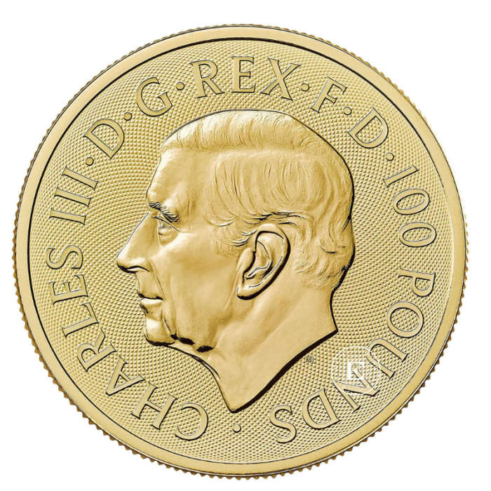 1 oz (31.10 g) auksinė moneta Britų liūtas, Didžioji Britanija 2025
