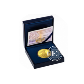 400 euro (27 g) Goldmünze PROOF Treasures museums Holbein Ghirlandaio, Spanien 2017