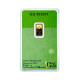 1 g investicinio aukso luitas Green Gold, Valcambi 999.9