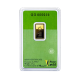 2,5 g Valcambi Green Gold Goldbarren 999.9