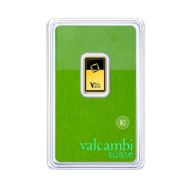 Lingot d'or Valcambi Green Gold 2,5 g 999.9