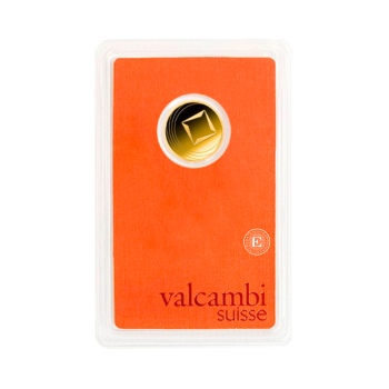 Lingot d'or Valcambi Round Bar 2,5 g