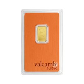 2.5 g investicinio aukso luitas Valcambi 999.9