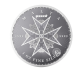 1 oz (31.10 g) sidabrinė moneta Maltos kryžius, Malta 2024