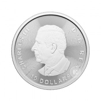 2 oz (62.20 g) pièce d'argent Woolly Mammoth, Canada 2024