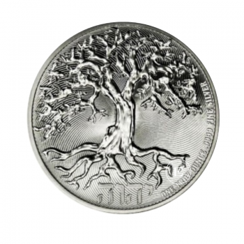 1 oz (31.10 g) sidabrinė moneta Gyvenimo Medis, Niuje 2021