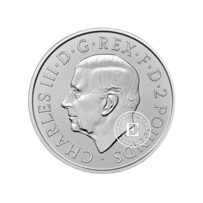 1 oz (31.10 g) sidabrinė moneta Mitai ir legendos - Merlin, Didžioji Britanija 2023