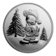 1 oz (31.10 g) sidabrinė moneta Mickey Mouse Christmas, Niujė 2019