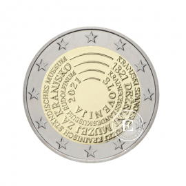 2 Eur coin National Museum, Slovenia 2021