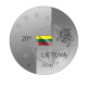 20 Eur silver coin PROOF Lithuanian membership in NATO and EU, Lithuania 2024