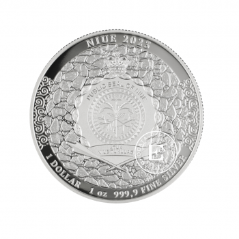 1 oz (31.10 g) sidabrinė moneta The Witcher -  The last wish, Niujė 2023