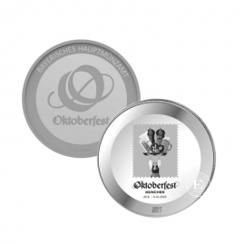 1 oz (31.10 g) pièce d'argent  Bavaria - Oktoberfest, Allemagne 2025