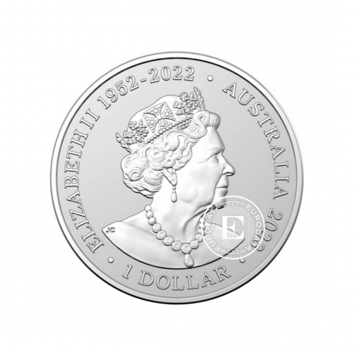 1 oz (31.10 g) sidabrinė moneta Sidnėjaus operos teatro 50-osios metinės, Australija 2023