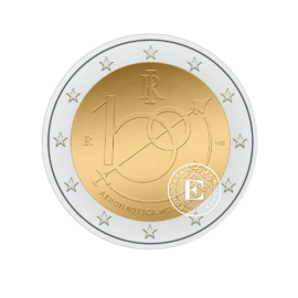 2 Eur moneta Siły Powietrzne, Włochy 2023