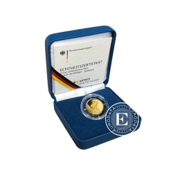20 Eur (3.89 g) Goldmünze Steinbock -  A, D, F, G, J, Deutschland 2023 (mit Zertifikat)