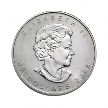 1 oz (31.10 g) palladium coin Maple Leaf, Canada (random year)