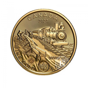 1 oz (31.10 g) auksinė moneta  Klondike Gold Rush - Passage for Gold, Kanada 2023
