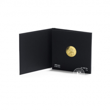 200 Eur (3 g) Goldmünze auf der Karte History, Frankreich 2019