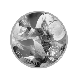 1 oz (31.10 g) silver coin Zi: Sin Lepus, South Korea 2023