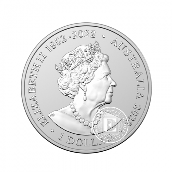 1 oz (31.10 g) Silbermünze Antarktis Territorium Kaiserpinguin, Australien 2023