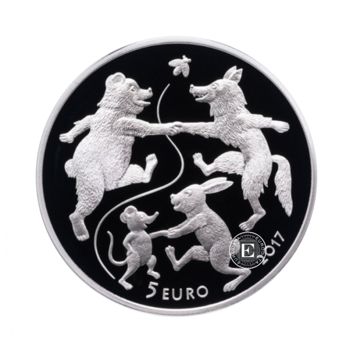 10 Eur sidabrinių PROOF monetų rinkinys Wisdom of Life in Silver, Latvija 2017