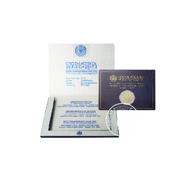 2 Eur coin on coincard The 125th anniversary of the birth of Pope Paul VI, Vatican 2022