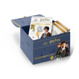 Silbermünzen-Sammelset HARRY POTTER - 1-18/18, Frankreich 2021