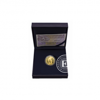 100 eurų (6.75g) auksinė PROOF moneta Prado muziejaus 200 metų jubiliejus, Ispanija 2019