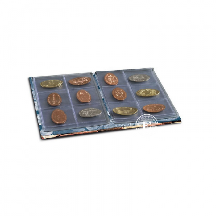 Pocket album for 48 pressed souvenir coins, Leuchtturm
