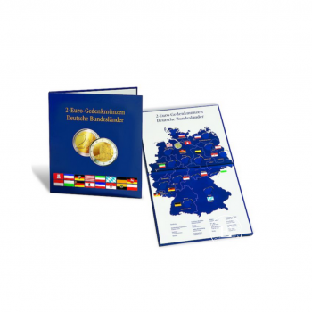 PRESSO coin album for 2 euro commemorative coins - German Federal State, Leuchtturm
