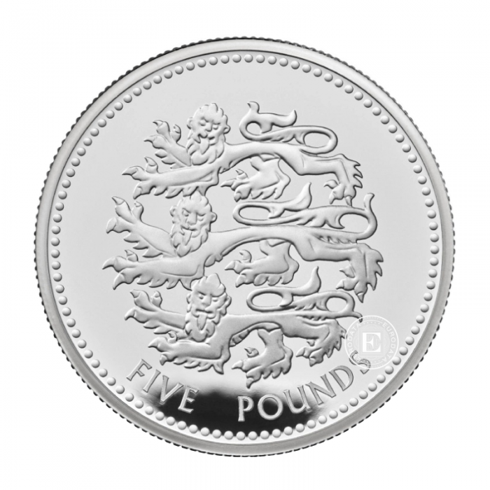28.28 g silbermünze PROOF Pride of England, Großbritannien 2023