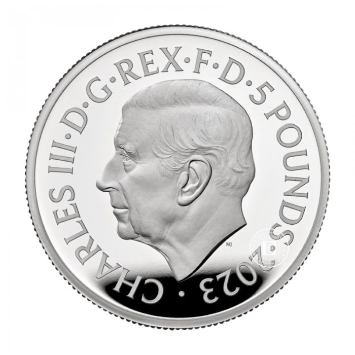 28.28 g silbermünze PROOF Pride of England, Großbritannien 2023