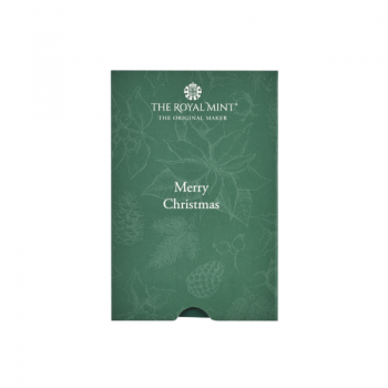 1 g investicinio aukso luitas Merry Christmas, The Royal Mint 999.9