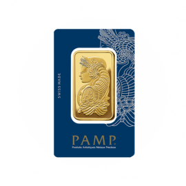50 g investicinio aukso luitas, PAMP 999.9