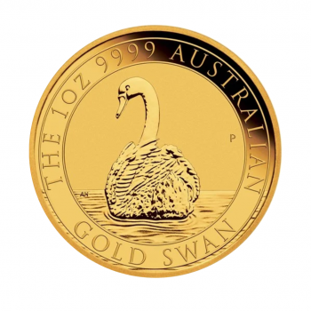 1 oz (31.10 g) auksinė moneta Australijos Gulbė, Australija 2023