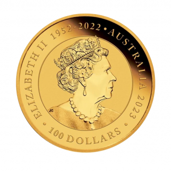 1 oz (31.10 g) auksinė moneta Australijos Gulbė, Australija 2023