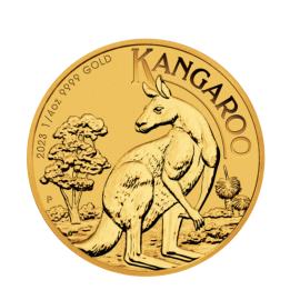 1/4 oz (7.78 g) gold coin Kangaroo, Australia 2023