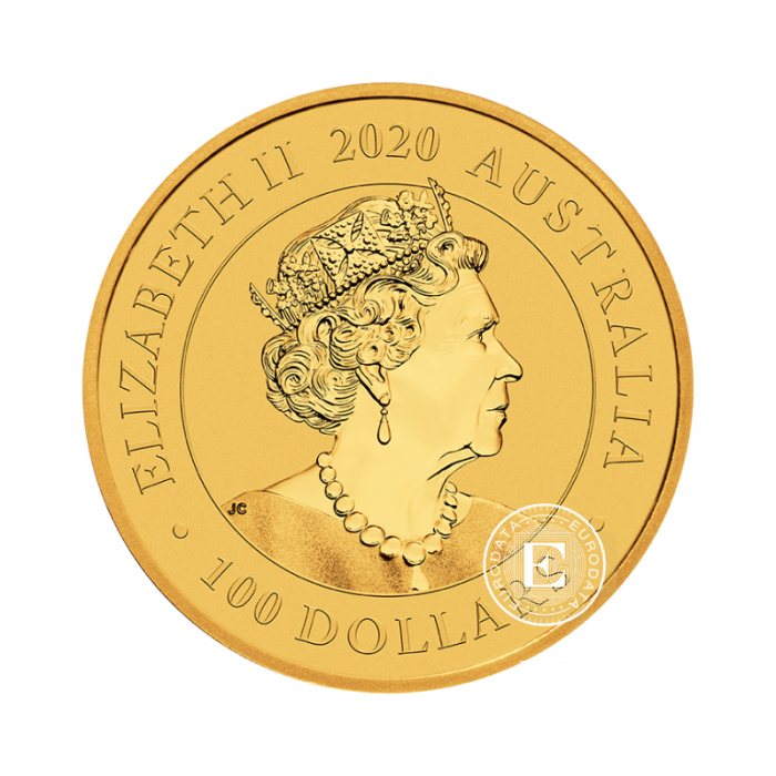 1 oz (31.10 g) auksinė moneta Gulbė, Australija 2020