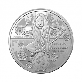 1 oz sidabrinė moneta Coat of Arms, Australija 2022