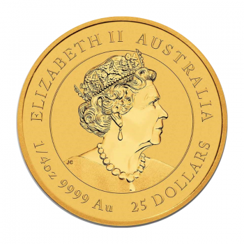 1/4 oz (7.78 g) gold coin Year of the Tiger, Australia 2022