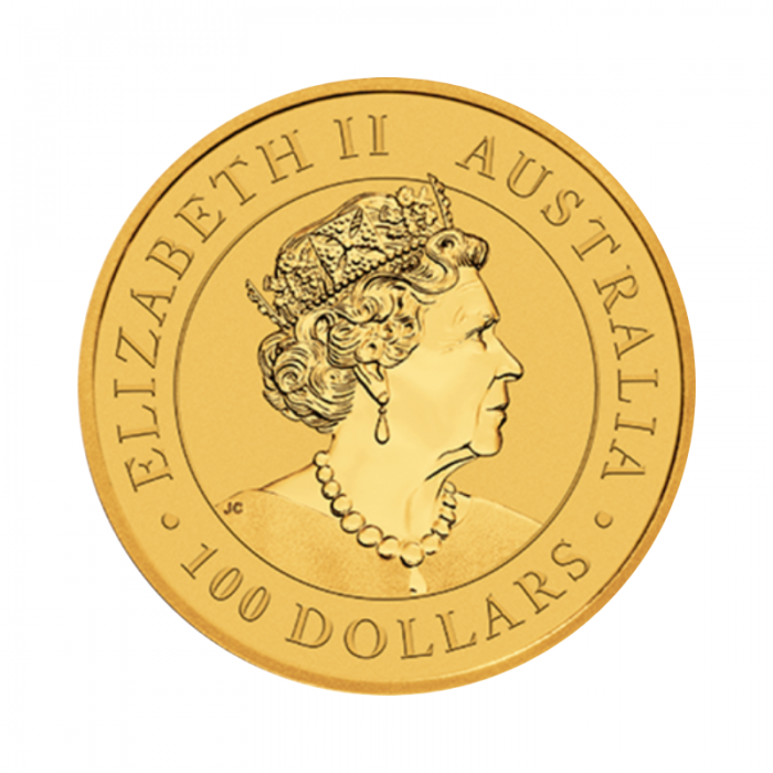 1 oz auksinė moneta Emu, Australija 2022