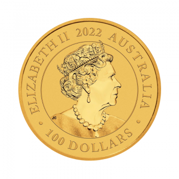 1 oz (31.10 g) auksinė moneta Gulbė, Australija 2022